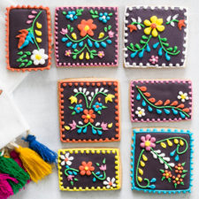 Mexican Embroidery Cookies
